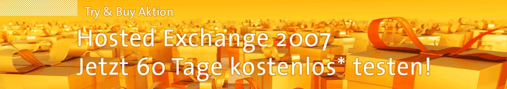 Hosted Exchange 60 Tage kostenlos testen