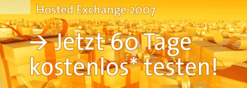 Hosted Exchange 60 Tage kostenlos testen