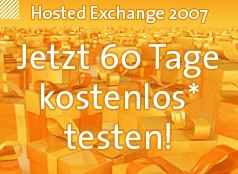 Hosted Exchange 60 Tage kostenlos testen