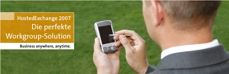 Hosted Exchange - Mobilit&auml;t