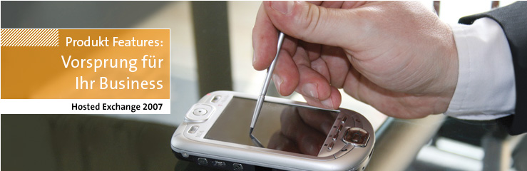 Hosted Exchange - Mobiler Datenabgleich
