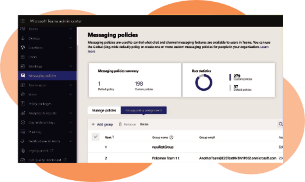 Microsoft Teams Sicherheit und Compliance