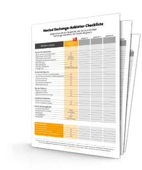 Hosted Exchange Checkliste