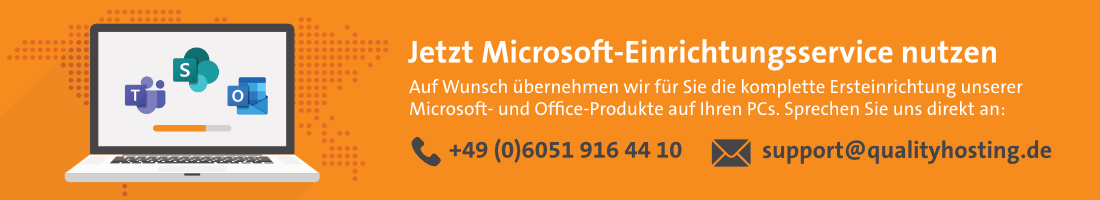 Microsoft Einrichtungsservice