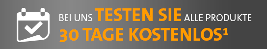 Jetzt 30 Tage kostenlos testen
